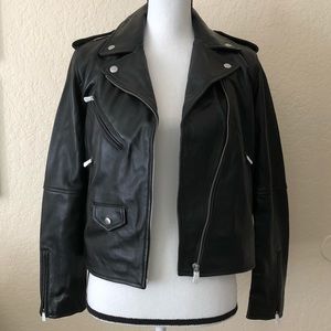 Levi’s Leather Moto Jacket